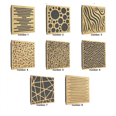 Купить басовая ловушка куб ecosound lotus wood 250x250x250 цвет в ассортименте по низкой цене